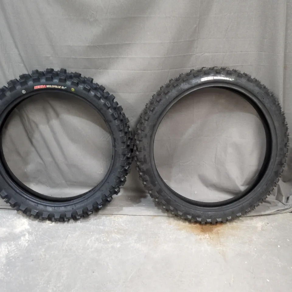 LOT OF 2 KENDA TYRES