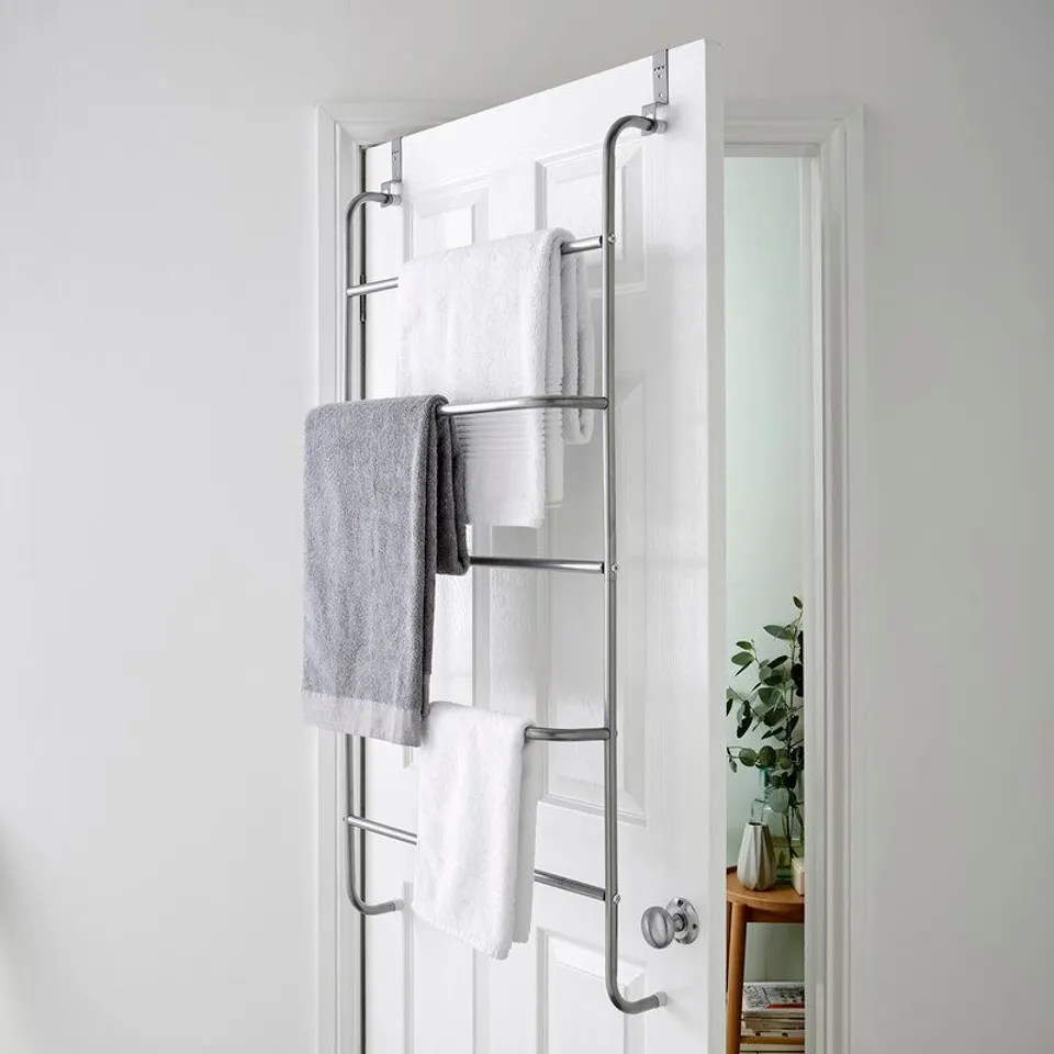 CURL OVER THE DOOR TOWEL RACK