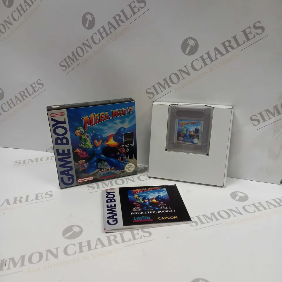 BOXED MEGA MAN V FOR THE GAMEBOY