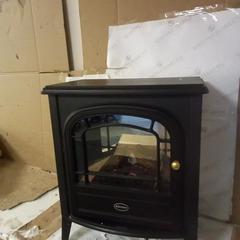 DIMPLEX CLUB ELECTRIC STOVE WITH OPTIFLAME EFFECT - COLLECTION ONLY 