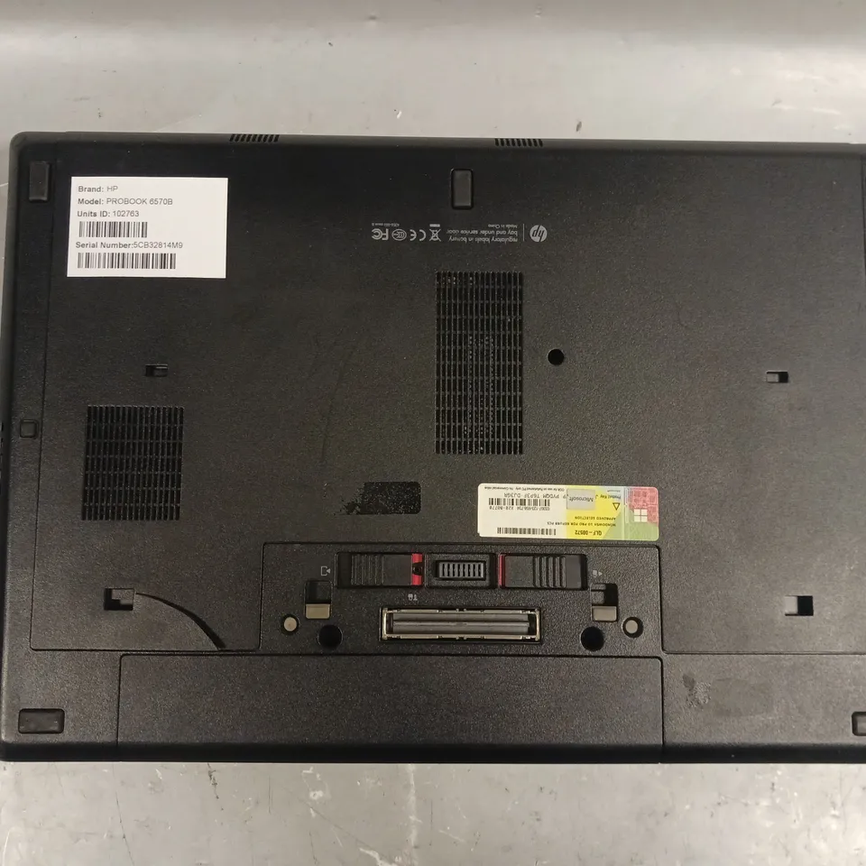 HP PROBOOK 6570B LAPTOP 