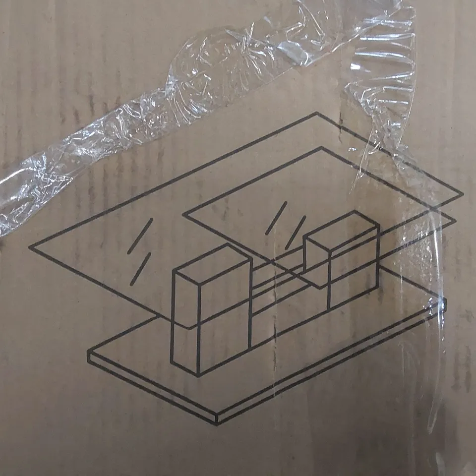 BOXED HENNING COFFEE TABLE - MATT WHITE (2 BOXES)