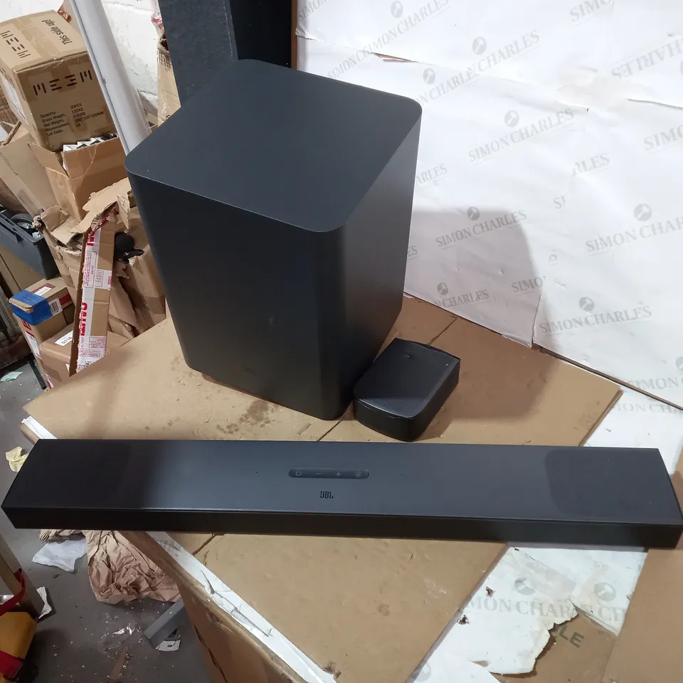 JBL BAR 9.1 TRUE WIRELESS SURROUND SOUND BAR - HOME ENTERTAINMENT SYSTEM (COLLECTION ONLY)