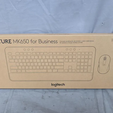 LOGITECH SIGNATURE MK650 KEYBOARD & MOUSE SET (SPANISH LAYOUT)