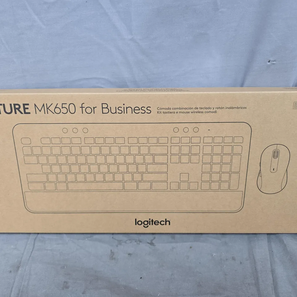 LOGITECH SIGNATURE MK650 KEYBOARD & MOUSE SET (SPANISH LAYOUT)