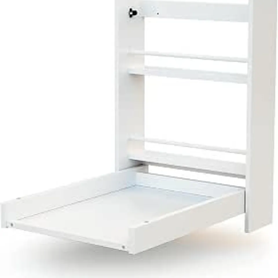 BOXED AT4 - EAZY WALL-MOUNTED CHANGING TABLE WHITE