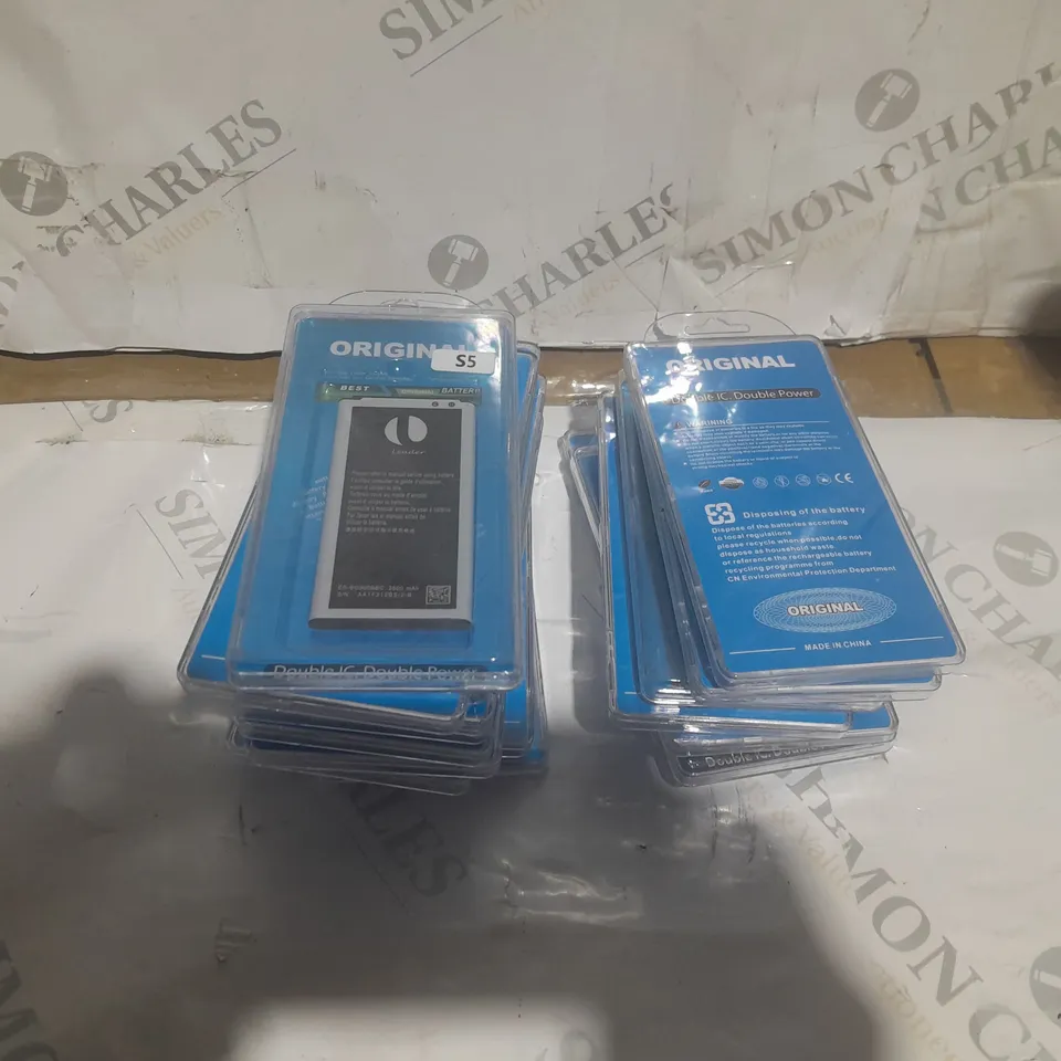 17 ASSORTED ORIGINAL S5 DOUBLE IC, DOUBLE BATTERIES 