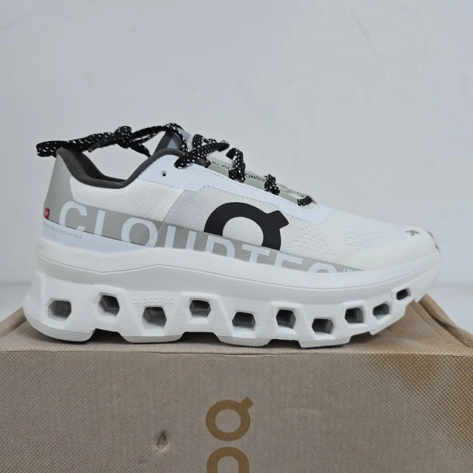 BOXED PAIR OF ON CLOUD CLOUD MONSTER TRAINERS - UK SIZE 6.5