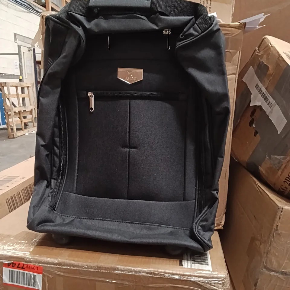 UNBOXED KEPLIN LUGG SMALL SIZE TRAVEL SUITCASE WITH WHEELS BLACK COLOUR 