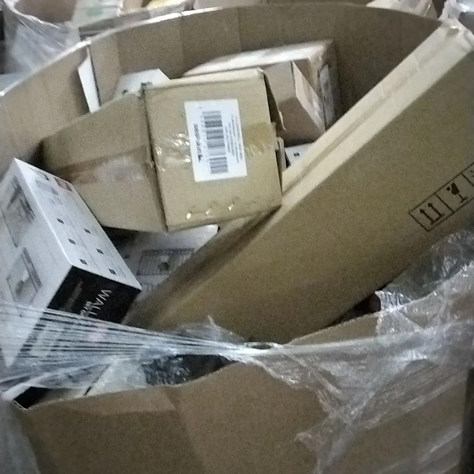PALLET OF ASSORTED ITEMS INCLUDING SILENTNIGHT ANTI-SNORE PILLOW, WALL SHELF SET, YCOO ROBO KOMBAT BALLOON PUNCHER, OUTDOOR PILLOW SET AND TACTICAL SLING BACKPACK