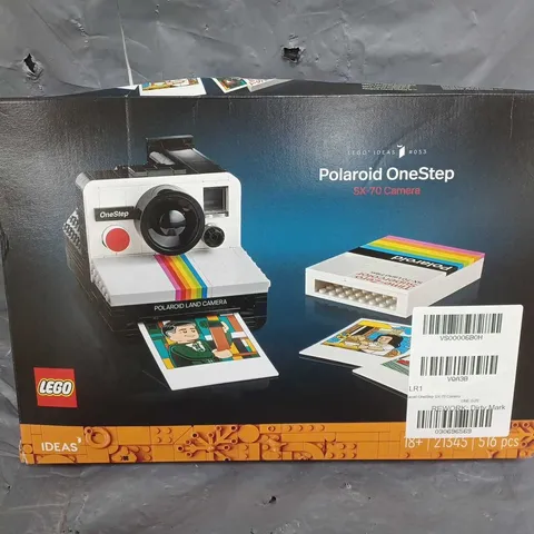 BOXED LEGO POLAROID ONE STEP SX-70 CAMERA - 21345