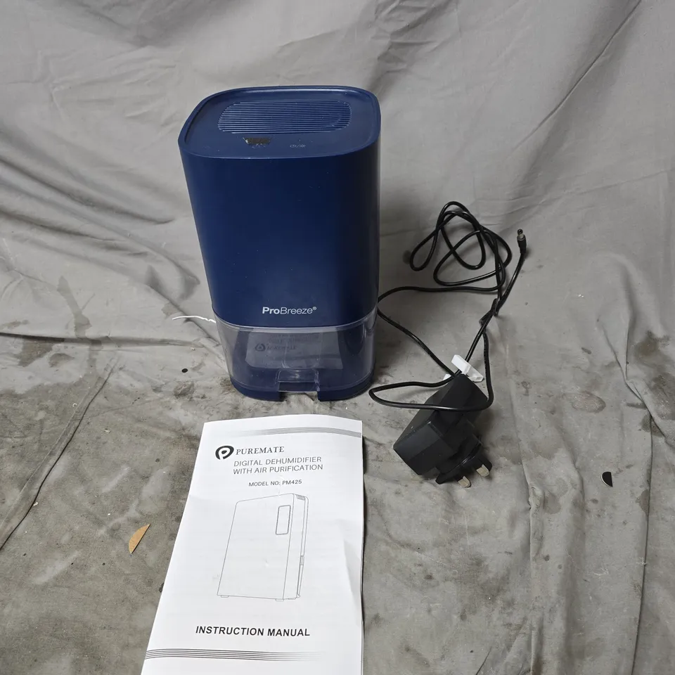 PROBREEZE DIGITAL DEHUMIDIFIER BOXED
