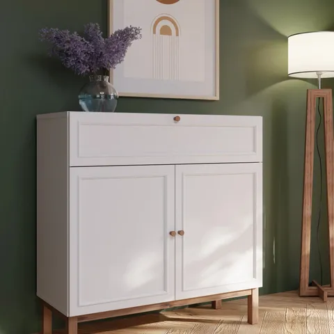 BOXED TABOR RECTANGLE ACCENT CABINET (2 BOXES)