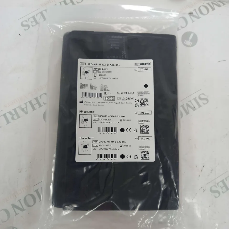 LIPOELASTIC MEDICAL WAIST TRAINER IN BLACK SIZE 2XL-3XL