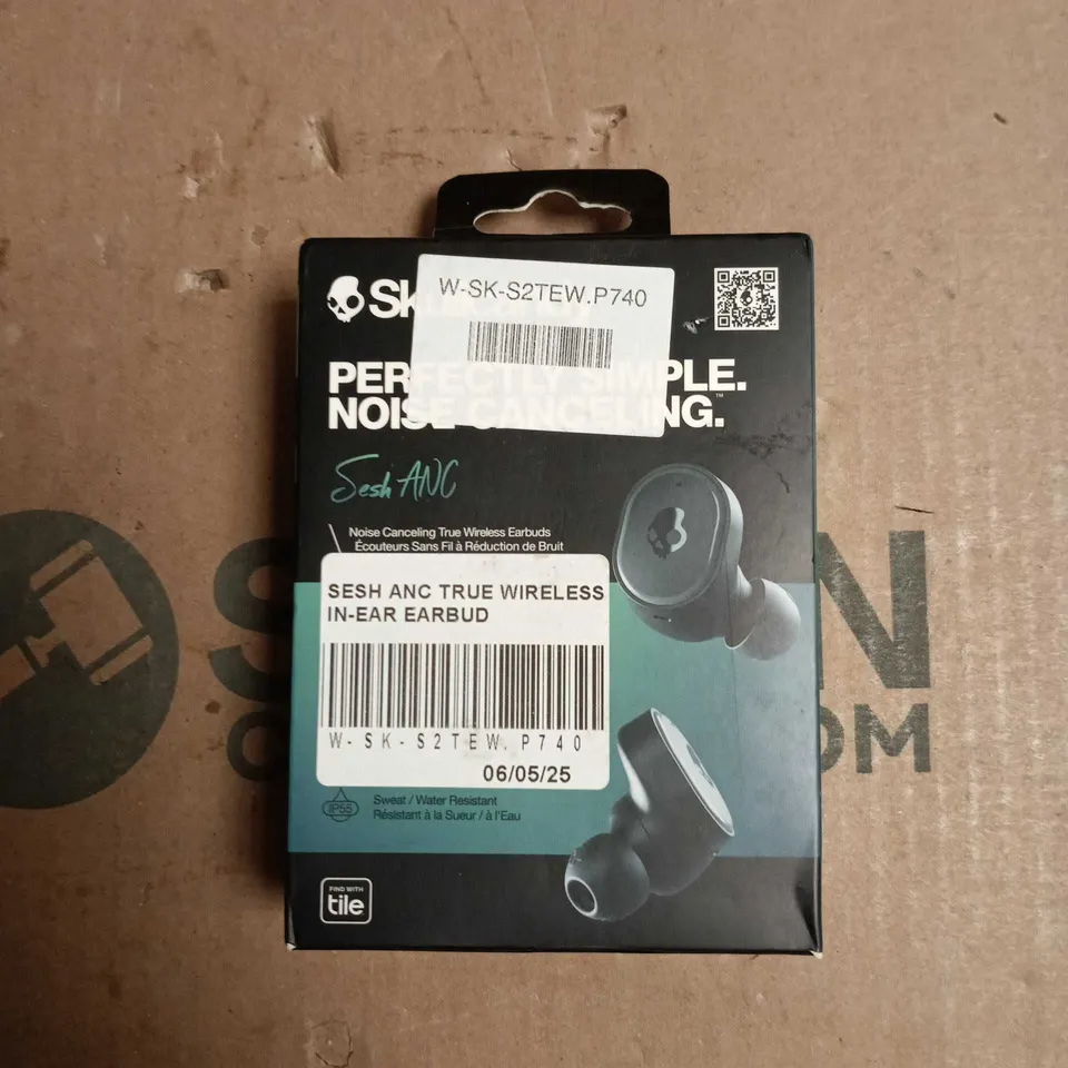 SKULLCANDY SESH ANC TRUE WIRELESS IN-EAR EARBUDS WITH CASE – BOXED 