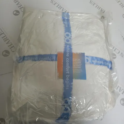 WHITE OODIE THROW