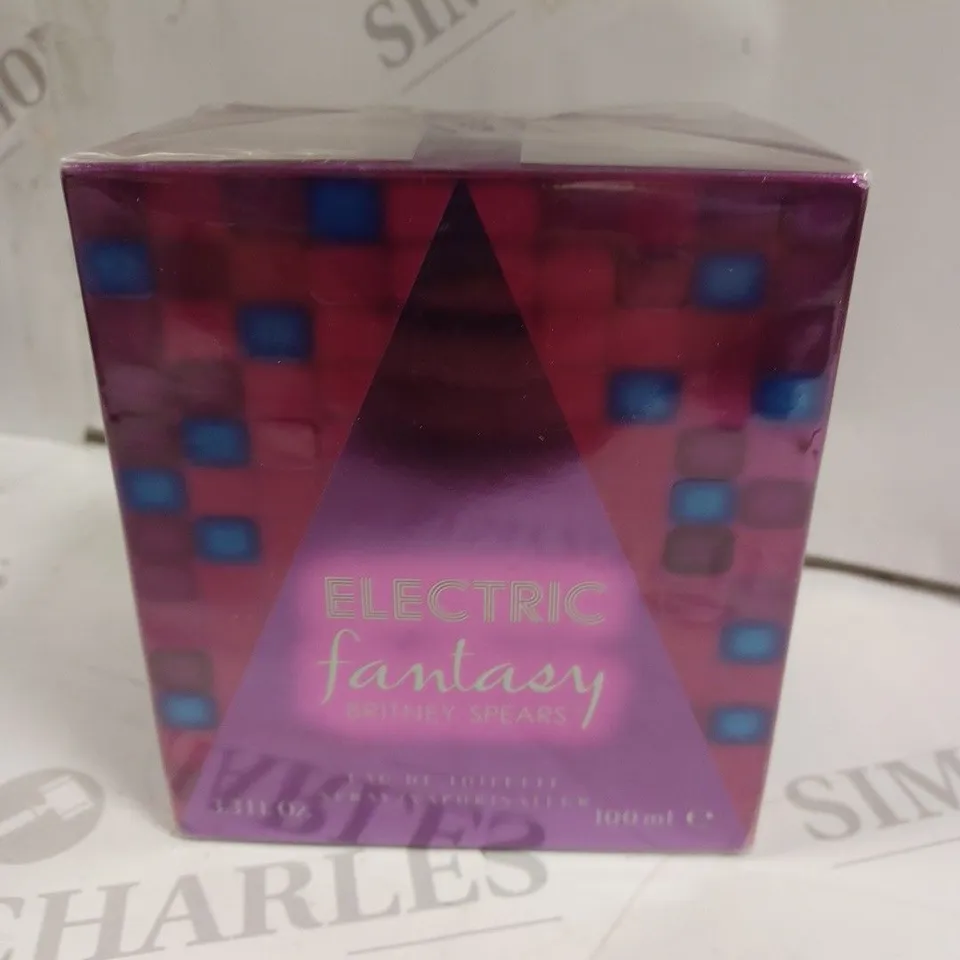 BOXED AND SEALED ELECTRIC FANTASY BRITANY SPEARS EAU DE TOILETTE 100ML