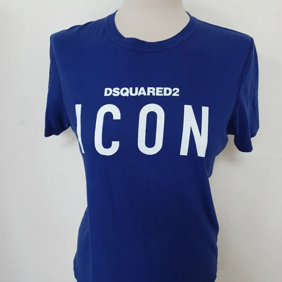 DSQUARED2 ICON LOGO CASUAL T-SHIRT SIZE 14 YEARS