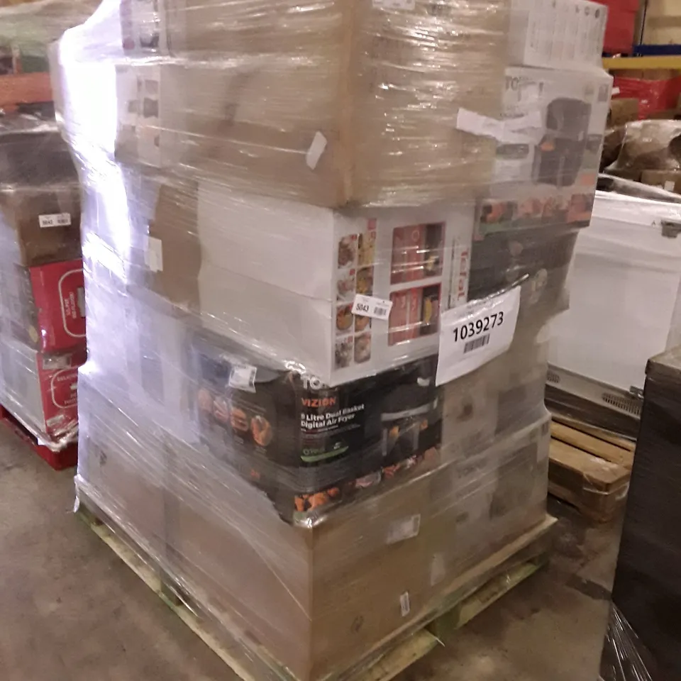 PALLET OF APPROXIMATELY ASSORTED HOUSEHOLD & ELECTRICAL ITEMS INCLUDING