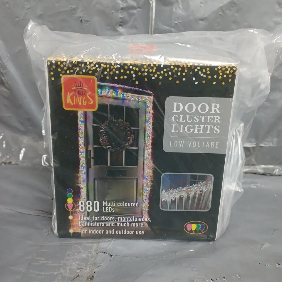 THREE KINGS - DOOR MULTI COLOURED OUTDOOR CHRISTMAS LIGHTS RRP £34.99
