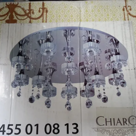 BOXED MW HANDEL GMBH CHIARO 13 LIGHT FLUSH MOUNT / COLLECTION ONLY