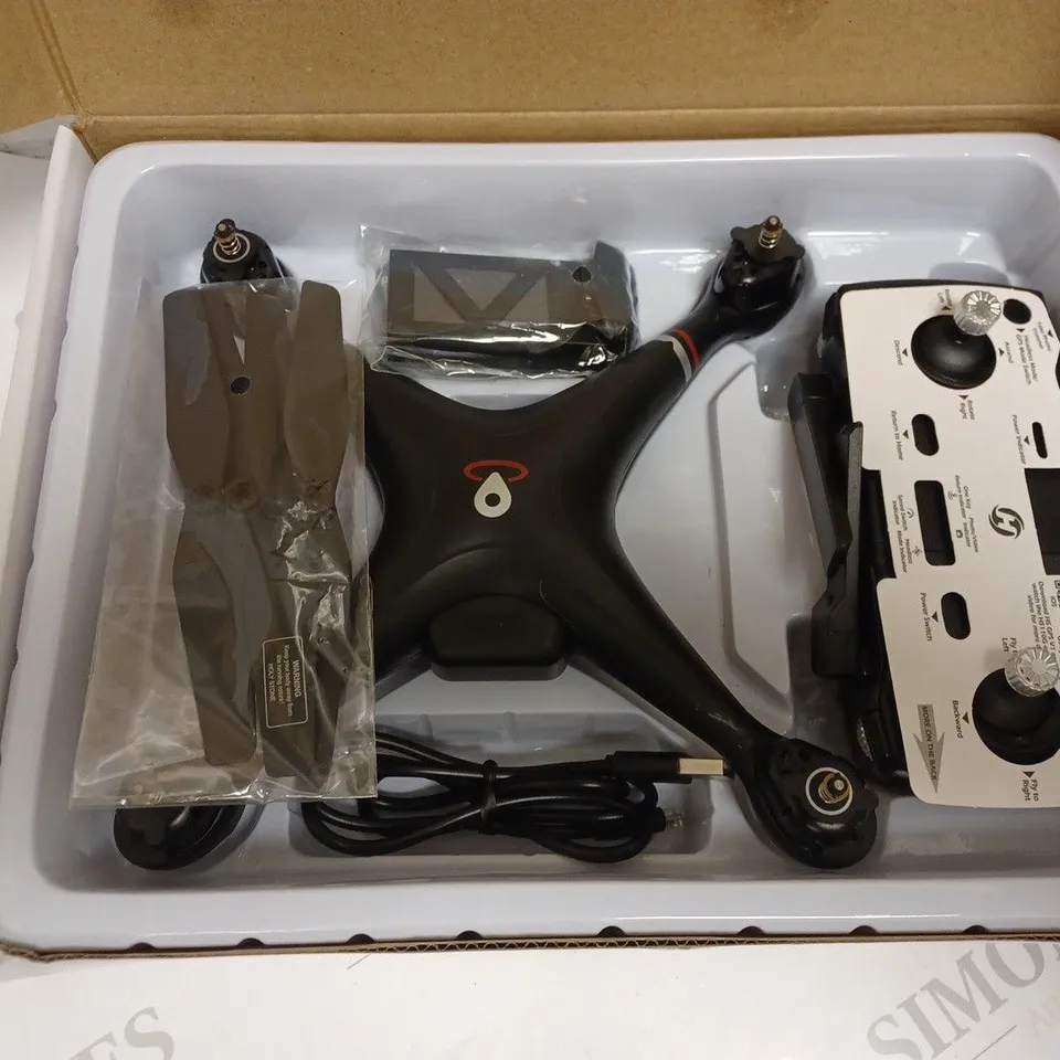 BOXED HOLY STONE QUAD-COPTER DRONE - REAL TIME VIDEO AND IMAGE TRANSMISSION. 