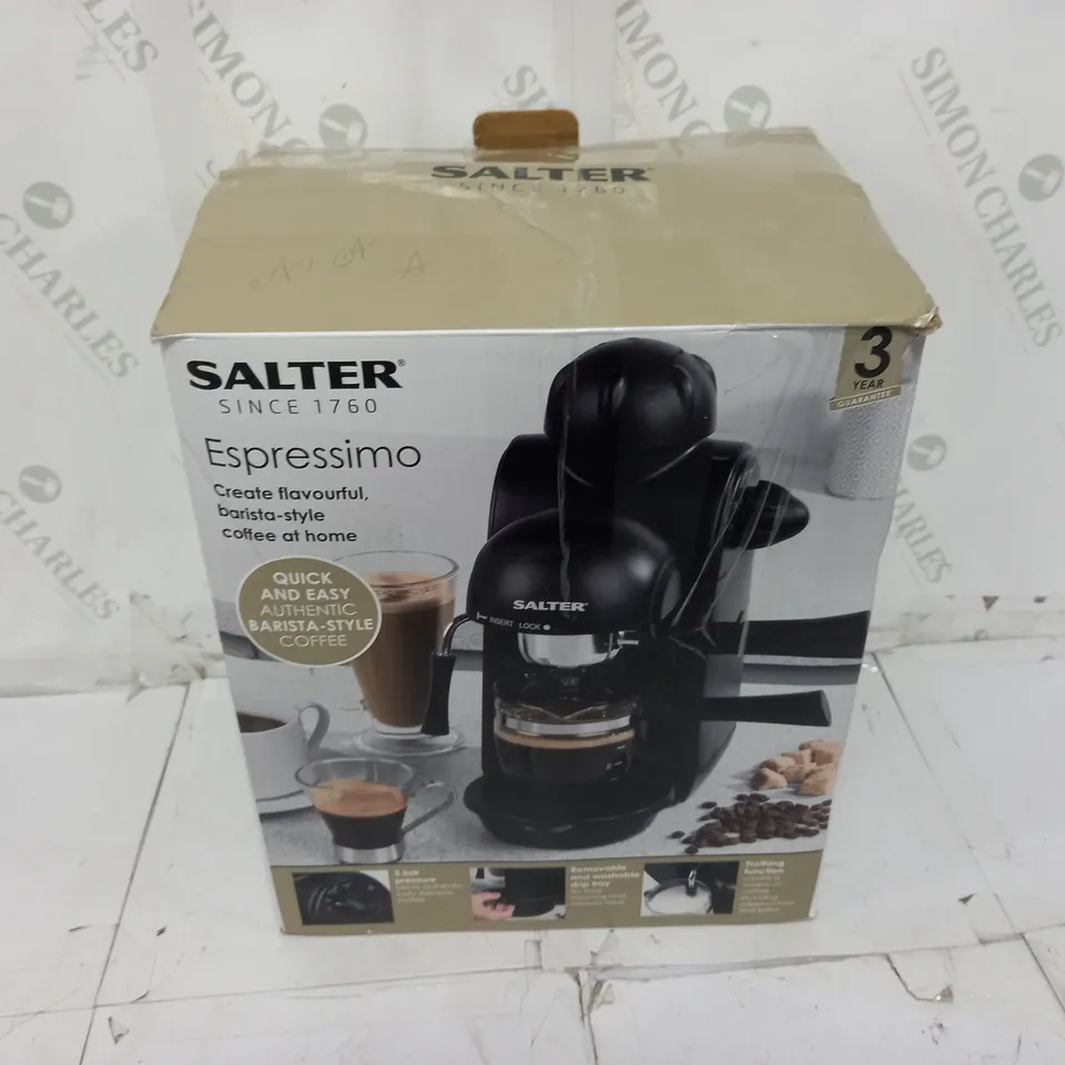 BOXED SALTER ESPRESSIMO