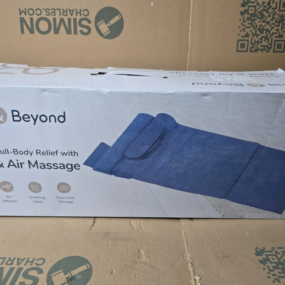 BLISS & BEYOND PORTABLE FULL-BODY HEAT & AIR MASSAGE 