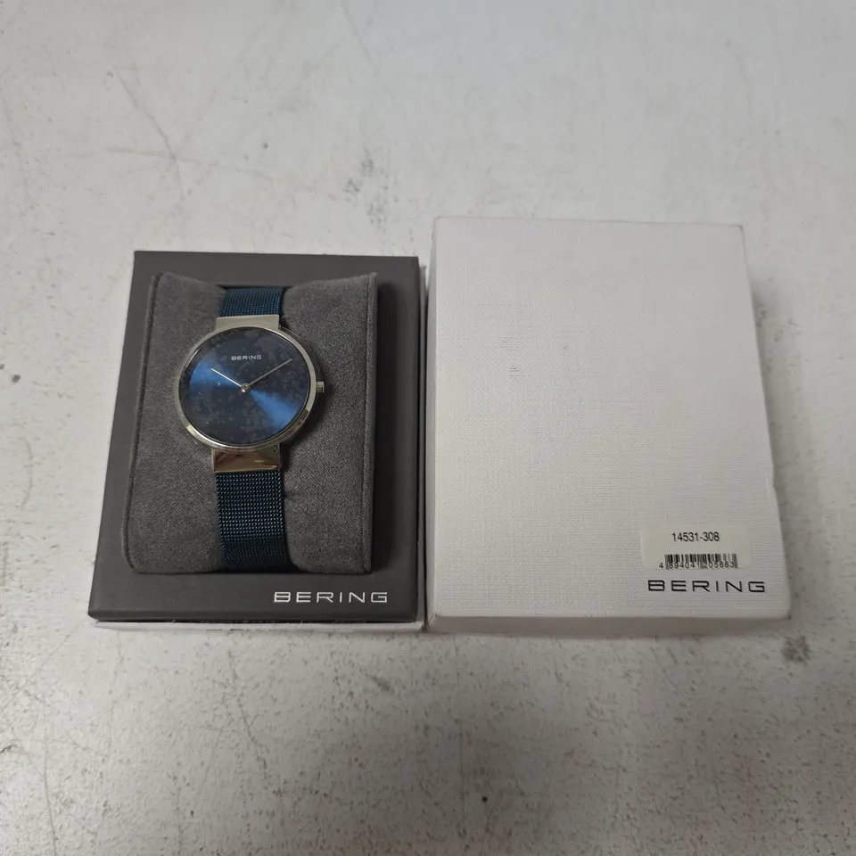 BOXED BERING TIME LADIES WATCH 14531-308