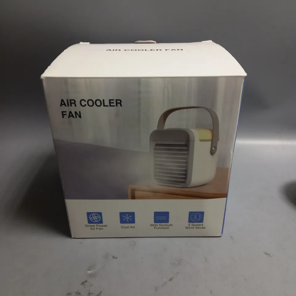 BOXED AIR COOLER FAN WITH CARRY HANDLE