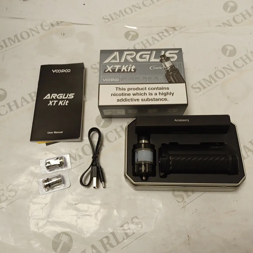 Voopoo Argus GT 2 5,0/ 6,5ml 200W Kit with usb cable and manual