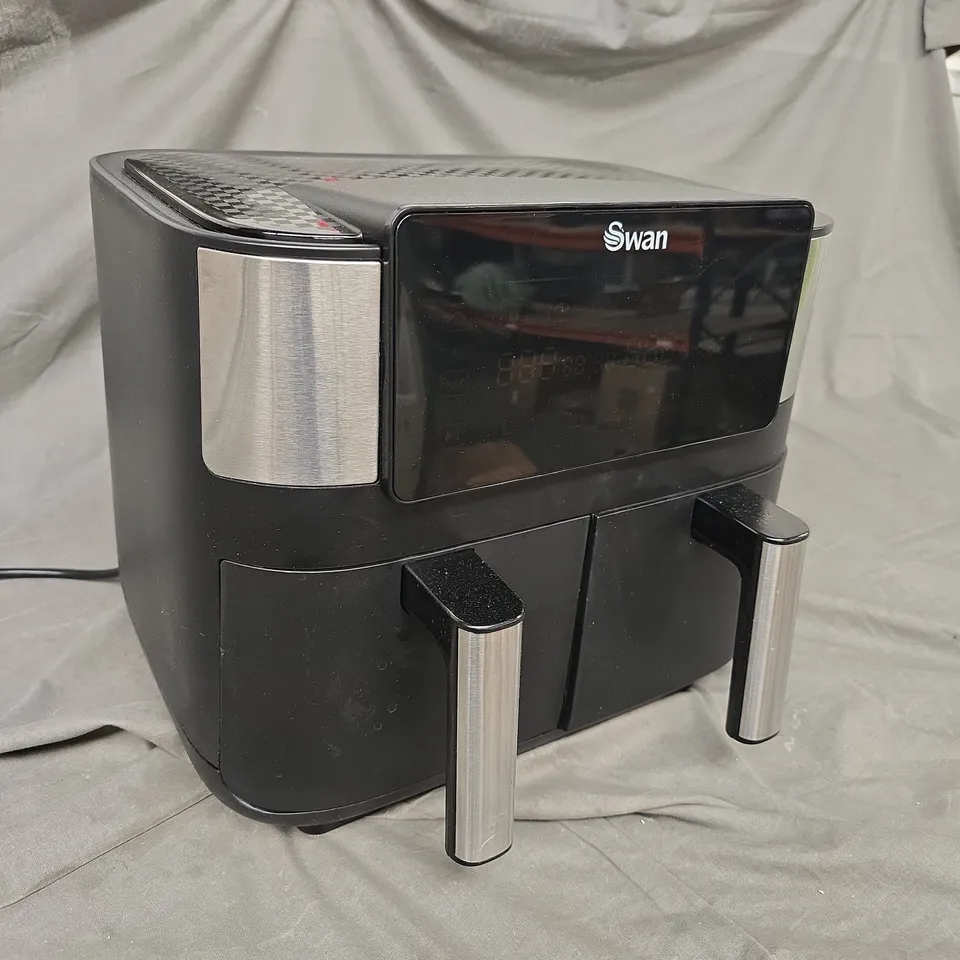 BOXED SWAN 7.6L DUAL AIR FRYER 