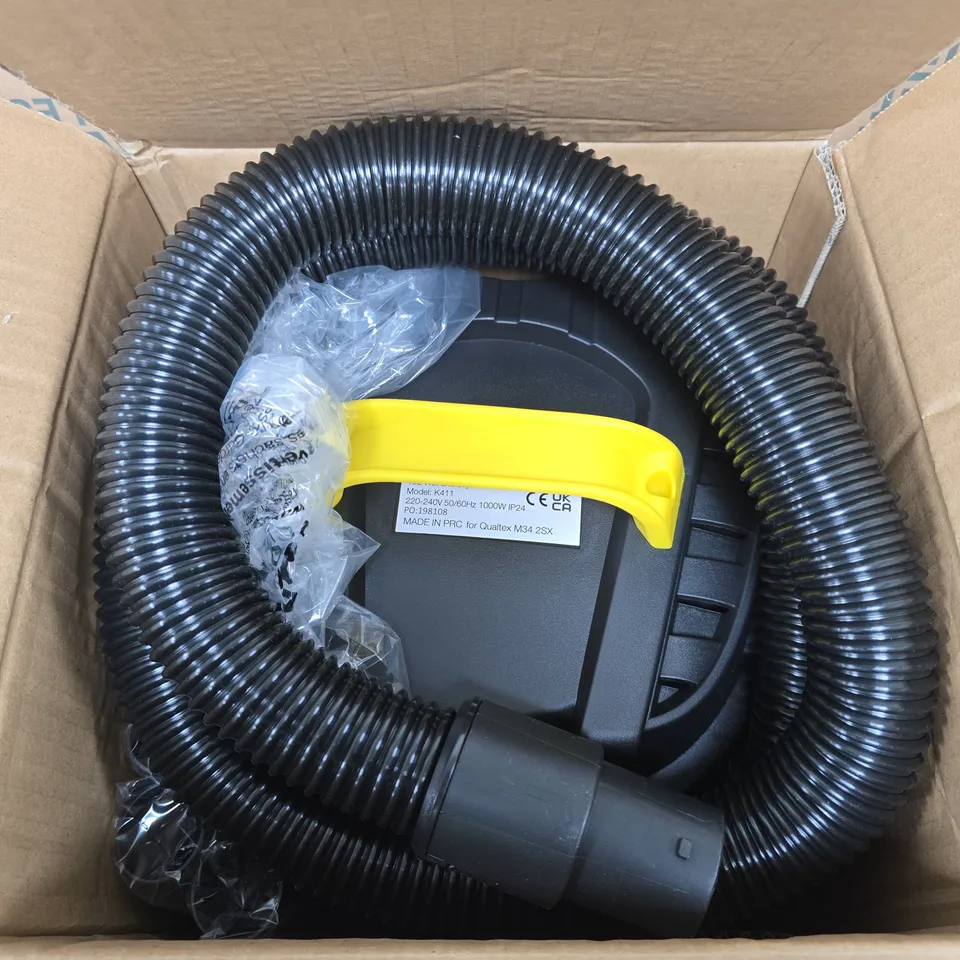 QUALTEX 10L WET & DRY VACUUM CLEANER – MODEL K411