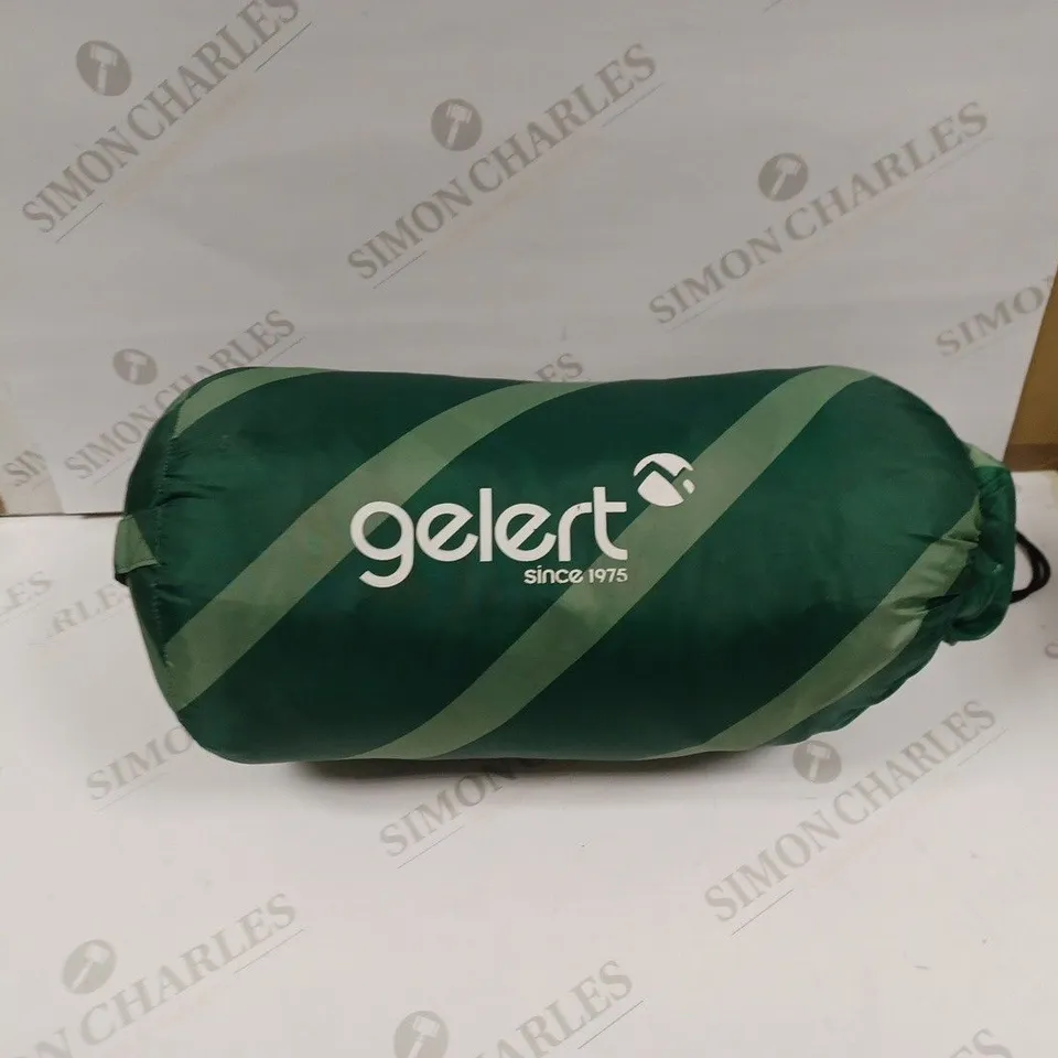 GELERT SLEEPING BAG - SINGLE - GREEN 