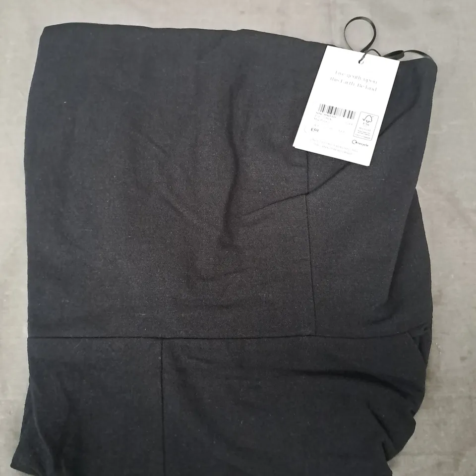 NOBODY'S CHILD MEG PLAYSUIT IN BLACK UK SIZE 8