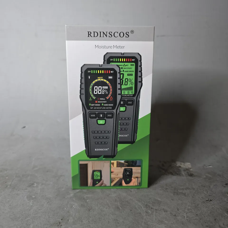 BOXED RDINSOCOS MOISTURE METER 