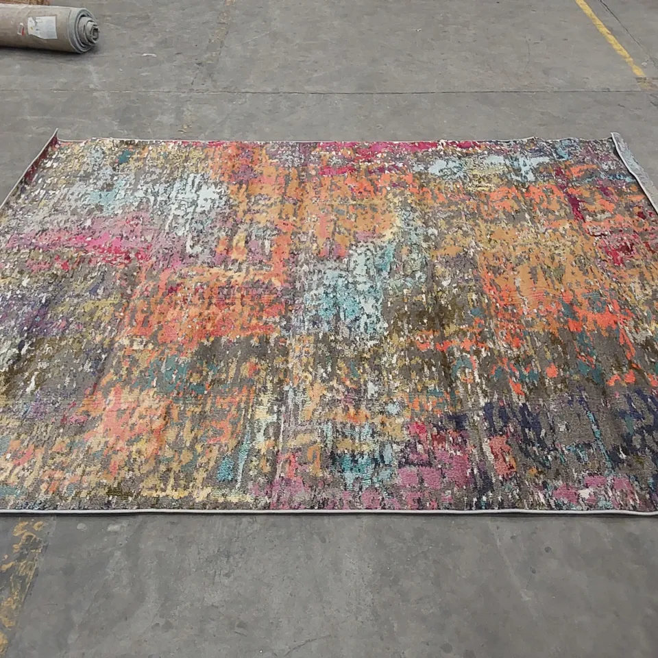 NOURISON CELESTIAL COLLECTION ABSTRACT RUG - MULTICOLOURED // SIZE: 240 X 320cm