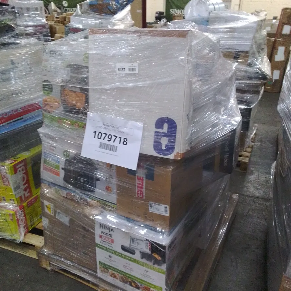 PALLET OF APPROXIMATELY 16 UNPROCESSED RAW RETURN HOUSEHOLD AND ELECTRICAL GOODS TO INCLUDE;