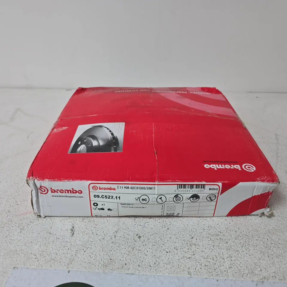BOXED BREMBO PRIME 09.C522.11 BRAKE DISC FOR VOLVO XC60 MK1