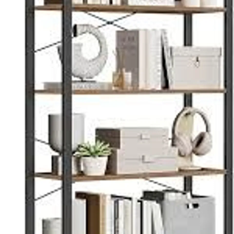 BOXED BOOKCASE, BOOK SHELF, BOOKSHELF, SHELVING UNIT, WITH BACK PANELS (1 BOX)