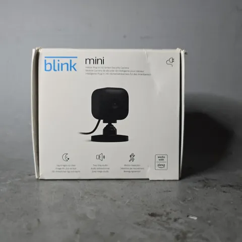 BOXED BLINK MINI SMART SECURITY CAMERA 