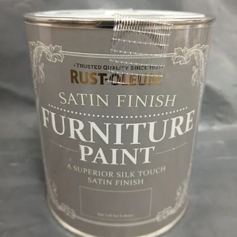 RUST-OLEUM SATIN FINISH FURNITURE PAINT - VIOLET MACAROON - 750ML - COLLECTION ONLY