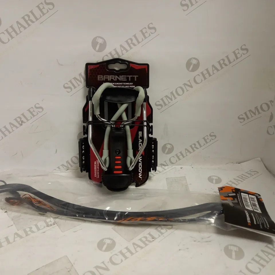 BLACK WIDOW SLINGSHOT + STEAMBOW LIMB