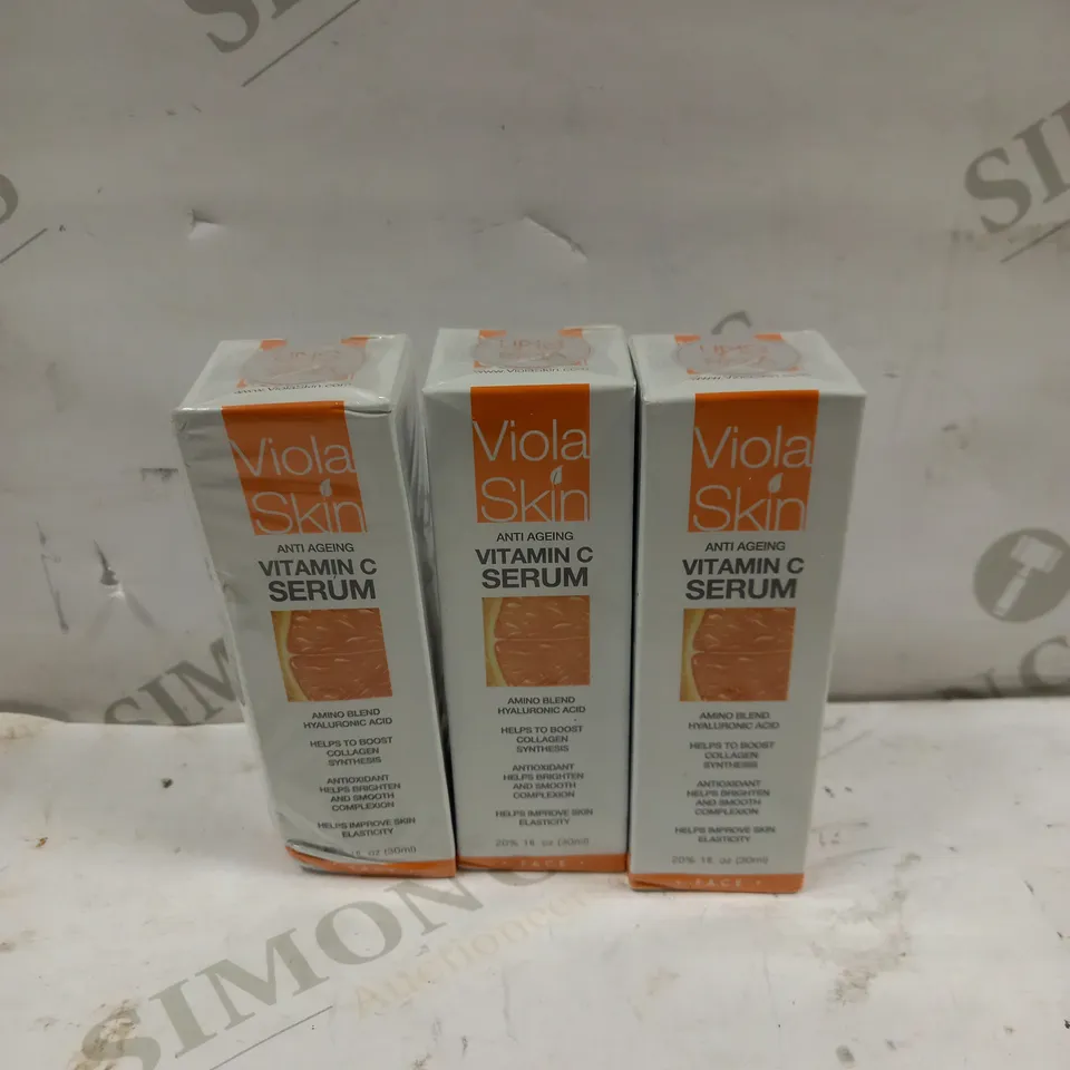 VIOLA SKIN VITAMIN C SERUM - (3 X 30ML)