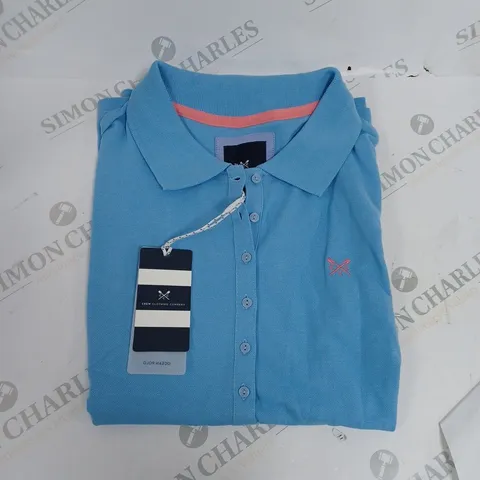 CREW CLOTHING OCEAN CLASSIC POLO - SIZE 12