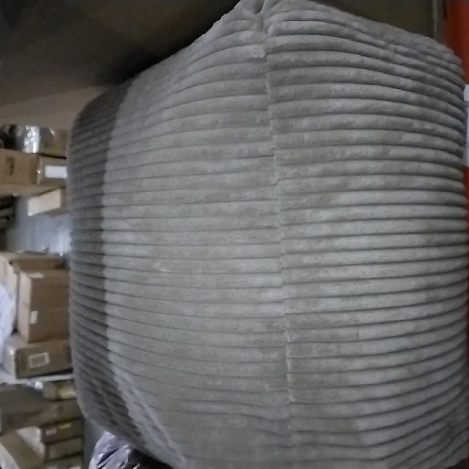 MAJA 40CM SQUARE POUFFE OTTOMAN UPHOLSTERY COLOUR: BEIGE