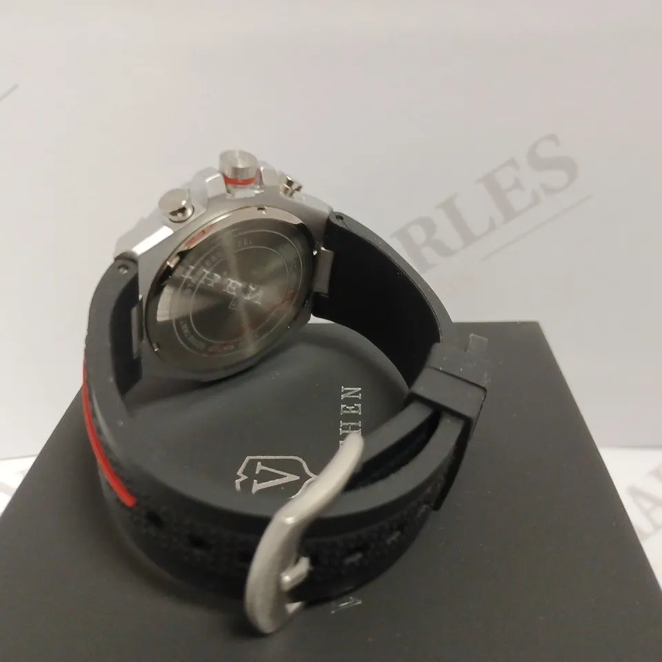 VONLANTHEN CHRONO RUBBER STRAP WATCH