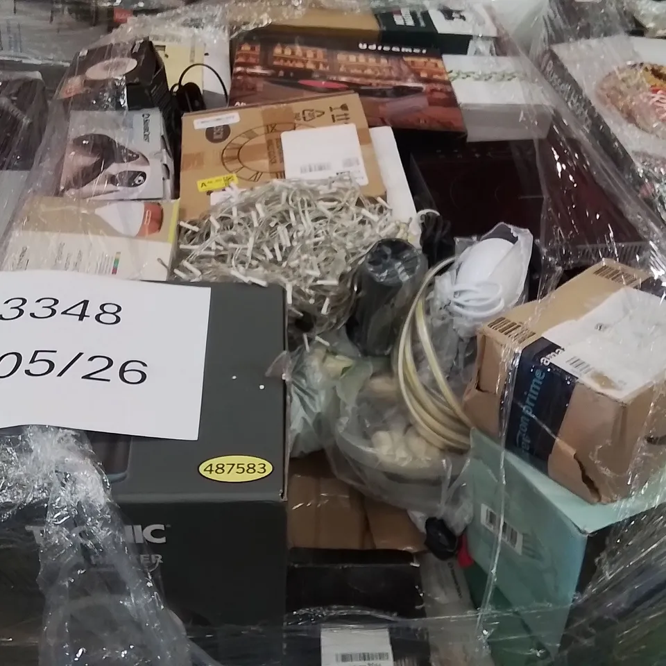 PALLET CONTAINING A LARGE QUANTITY OF ELECTRICAL PRODUCTS TO INCLUDE;DIFFUSER,ELECTRIC COFFEE GRINDER,FAN HEATER