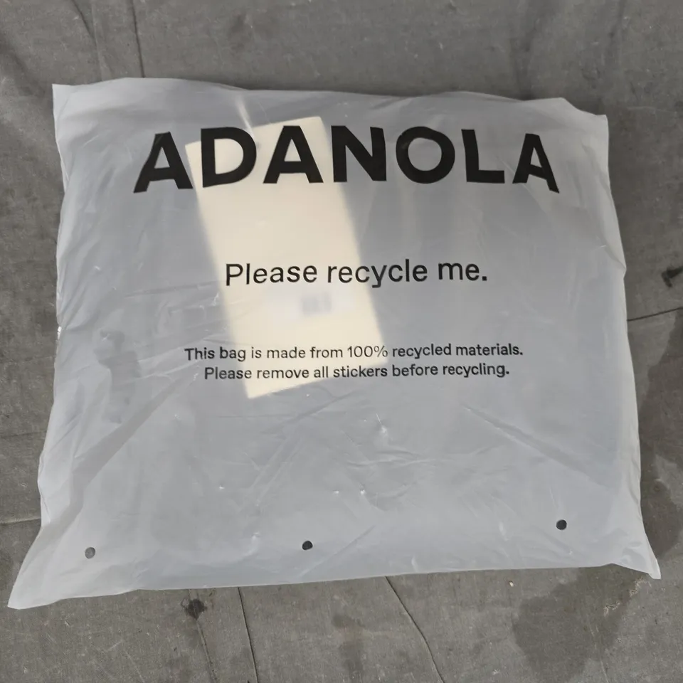 BAGGED ADANOLA STRAIGHT LEG SWEATPANTS IN GRAPHITE GREY SIZE MEDIUM