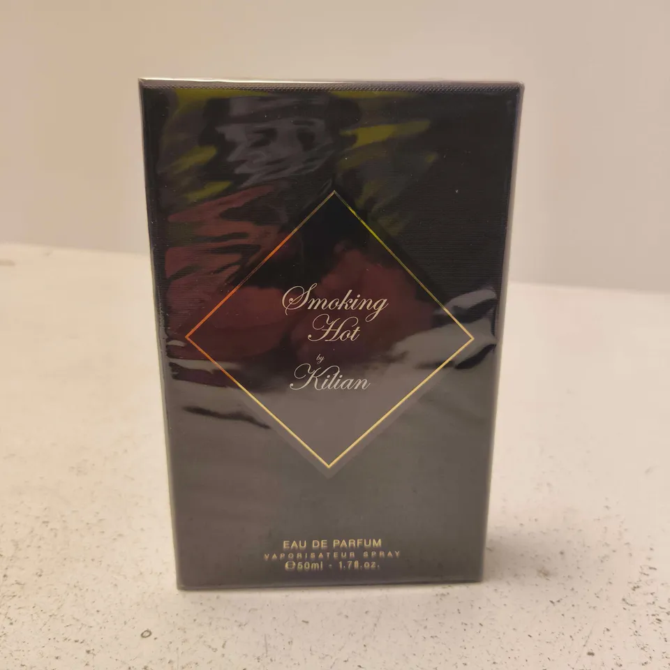 BOXED AND SEALED KILIAN SMOKING HOT EAU DE PARFUM 50ML